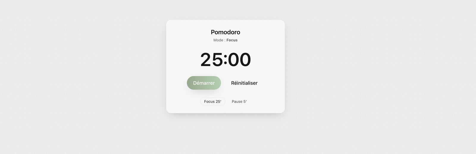 Pomodoro App